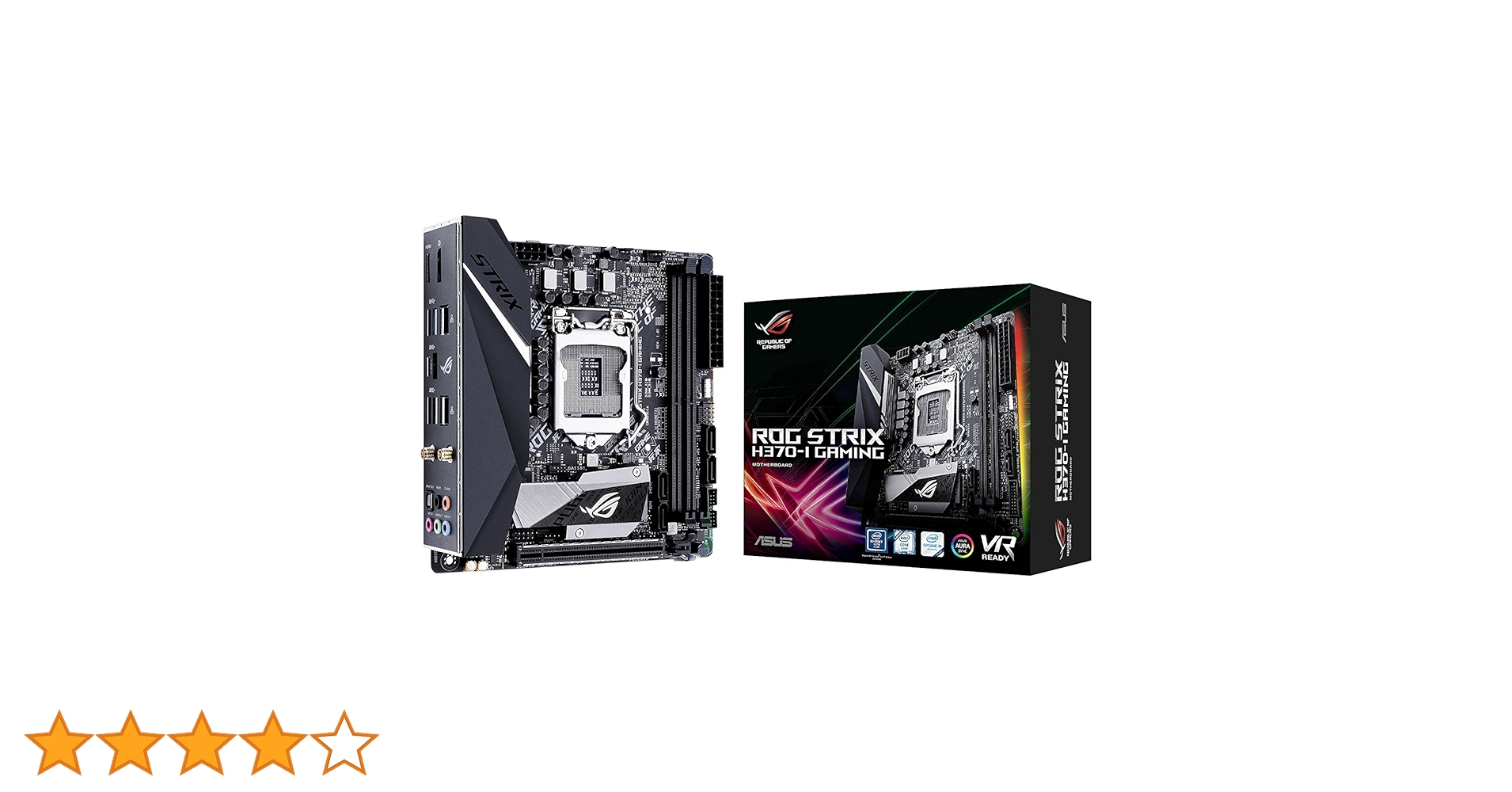 ASUS マザーボード H370-I Gaming LGA1151 51DgIaIF94L.jpg